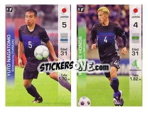 Cromo Yuto Nagatomo / Keisuke Honda