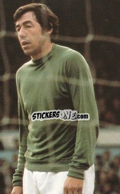 Sticker Gordon Banks - Football Greats 1986 n. 1 - FAX-PAX

