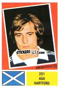 Sticker Asa Hartford - Argentina 1978 - FKS
