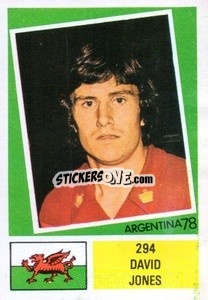 Sticker David Jones - Argentina 1978 - FKS