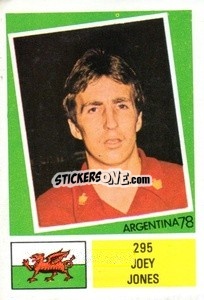 Cromo Joseph Jones - Argentina 1978 n. 295 - FKS