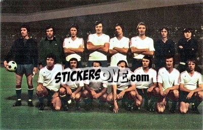 Sticker Ards - Euro Soccer 1975-1976 Postcards - FKS