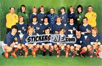 Sticker Atvidaberg - Euro Soccer 1975-1976 Postcards - FKS