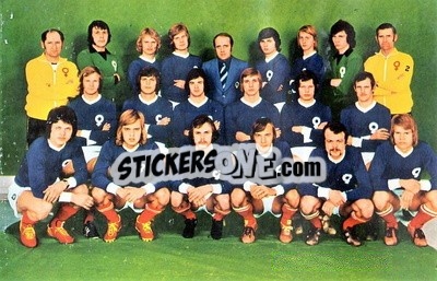 Sticker Atvidaberg - Euro Soccer 1975-1976 Postcards n. 53 - FKS