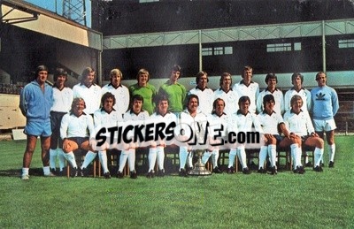 Sticker Derby County - Euro Soccer 1975-1976 Postcards n. 12 - FKS