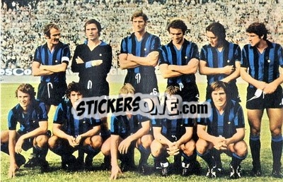 Sticker Internazionale - Euro Soccer 1975-1976 Postcards n. 41 - FKS