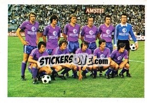 Sticker Anderlecht (Team) - Euro Soccer Stars 1977 - FKS