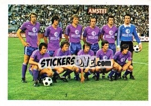 Sticker Anderlecht (Team) - Euro Soccer Stars 1977 n. 3 - FKS