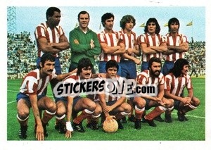 Sticker Atletico Madrid (Team) - Euro Soccer Stars 1977 n. 109 - FKS