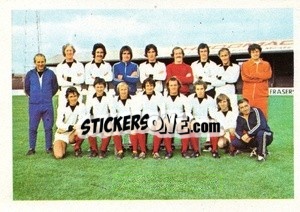 Sticker Ayr United (Team) - Euro Soccer Stars 1977 n. 93 - FKS