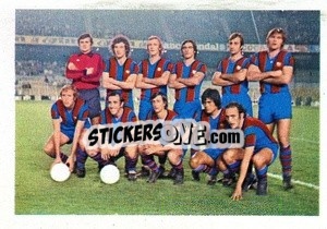 Sticker Barcelona (Team) - Euro Soccer Stars 1977 - FKS