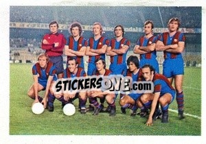 Sticker Barcelona (Team) - Euro Soccer Stars 1977 n. 110 - FKS