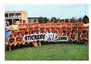 Sticker Bayern Munich (Team) - Euro Soccer Stars 1977 - FKS