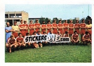 Sticker Bayern Munich (Team) - Euro Soccer Stars 1977 n. 52 - FKS
