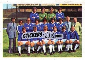 Sticker Birmingham City (Team) - Euro Soccer Stars 1977 - FKS