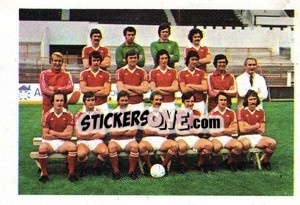 Sticker Bristol City (Team) - Euro Soccer Stars 1977 n. 12 - FKS