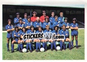 Cromo Cardiff City (Team) - Euro Soccer Stars 1977 n. 125 - FKS