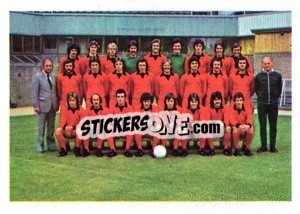 Sticker Dundee United (Team) - Euro Soccer Stars 1977 - FKS