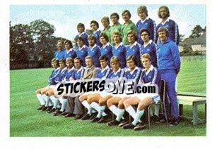 Sticker Everton (Team) - Euro Soccer Stars 1977 n. 15 - FKS