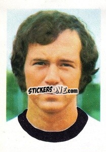 Cromo Franz Beckenbauer (Bayern Munich) - Euro Soccer Stars 1977 - FKS
