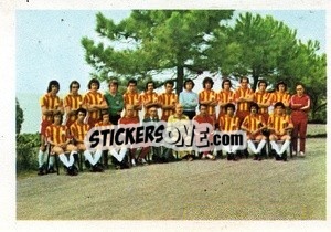 Figurina Galatasary (Team) - Euro Soccer Stars 1977 - FKS