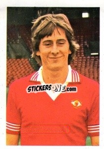 Cromo Gerry Daly (Manchester Utd) - Euro Soccer Stars 1977 - FKS