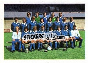 Sticker Ipswich Town (Team) - Euro Soccer Stars 1977 - FKS