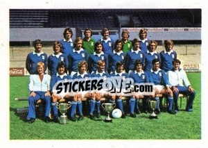 Sticker Ipswich Town (Team) - Euro Soccer Stars 1977 n. 16 - FKS