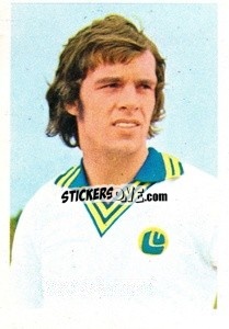 Sticker Joe Jordan (Leeds United) - Euro Soccer Stars 1977 - FKS