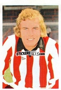 Sticker John Mahoney (Stoke City) - Euro Soccer Stars 1977 - FKS