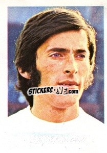 Sticker Kazimierz Deyna (Legia Warsaw) - Euro Soccer Stars 1977 - FKS