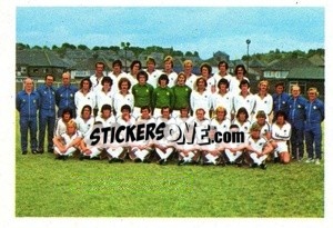 Sticker Leeds United (Team) - Euro Soccer Stars 1977 n. 17 - FKS