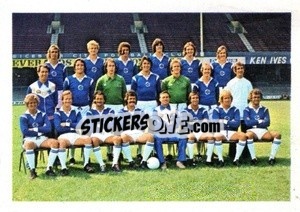 Sticker Leicester City (Team) - Euro Soccer Stars 1977 - FKS