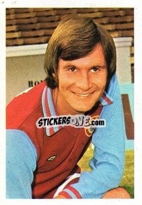 Cromo Leighton Phillips (Aston Villa) - Euro Soccer Stars 1977 - FKS
