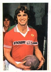 Cromo Martin Buchan (Manchester Utd) - Euro Soccer Stars 1977 - FKS