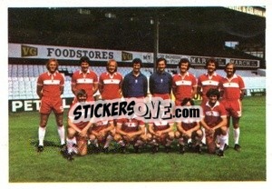 Sticker Middlesbrough (Team) - Euro Soccer Stars 1977 n. 22 - FKS