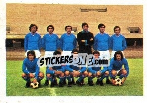 Figurina Napoli (Team) - Euro Soccer Stars 1977 - FKS
