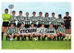 Sticker Partizan Belgrade (Team) - Euro Soccer Stars 1977 - FKS