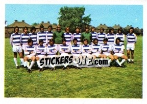 Sticker Queens Park Rangers (Team) - Euro Soccer Stars 1977 - FKS