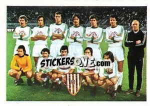 Sticker Rapid Vienna (Team) - Euro Soccer Stars 1977 n. 1 - FKS
