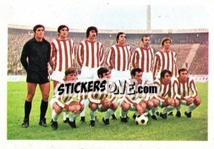Figurina Red Star Belgrade (Team) - Euro Soccer Stars 1977 - FKS