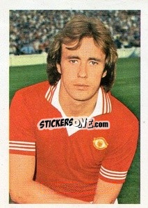 Cromo Sammy McIlroy (Manchester Utd) - Euro Soccer Stars 1977 - FKS
