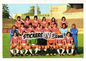 Figurina Servette (Team) - Euro Soccer Stars 1977 - FKS