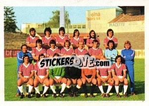 Sticker Servette (Team) - Euro Soccer Stars 1977 n. 120 - FKS