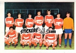 Sticker Spartak Moscow (Team) - Euro Soccer Stars 1977 n. 123 - FKS