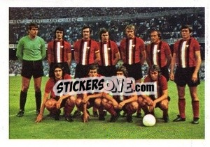 Cromo Spartak Trnava (Team) - Euro Soccer Stars 1977 - FKS