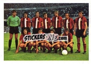 Sticker Spartak Trnava (Team) - Euro Soccer Stars 1977 n. 7 - FKS
