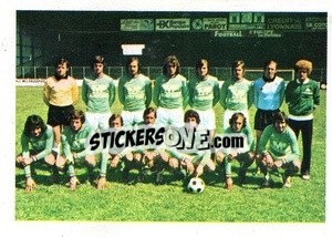 Sticker St. Etienne (Team) - Euro Soccer Stars 1977 - FKS
