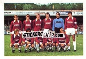 Cromo SV Hamburg (Team) - Euro Soccer Stars 1977 - FKS