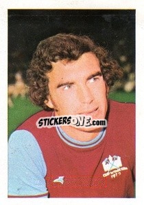 Sticker Trevor Brooking (West Ham Utd) - Euro Soccer Stars 1977 n. 33 - FKS